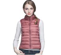 Doudoune légère sans manches pour femmes - FUNMOON - Hiver chaud - Polyester - Fermeture éclair M