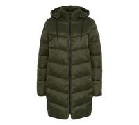 Doudoune long femme KAFFE Susanne Vert 36