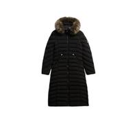 Superdry Doudoune longue Fuji Femme Noir XS