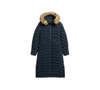 Superdry Manteau d'hiver Fuji Faux Fur Hooded Longline Femmes
