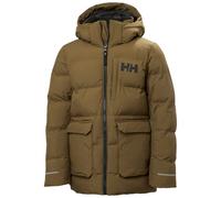 Doudoune longue à capuche enfant Helly Hansen Nord Marron 13 ans