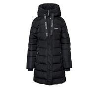 Doudoune longue à capuche femme Iguana Manka Noir XS