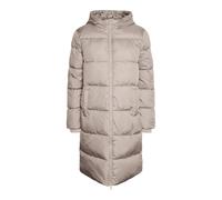 Pieces Bee New Long Padded Jacket Beige S Femme