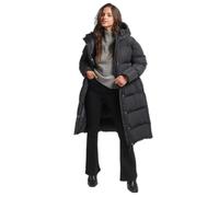 Superdry Studios Longline Duvet Jacket Noir 16 Femme