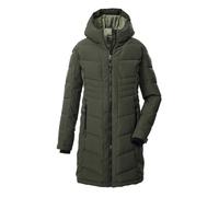 killtec Fille Kow 219 Grls Qltd Manteau Matelassé/fonctionnel En Aspect Duvet Avec Capuche, Dark Olive, 128 EU