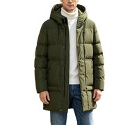 Doudoune longue à capuche pour homme, épaisse et chaude, parka d'hiver | Doudoune longue à capuche, matelassée et épaisse, chaude et confortable, idéale par temps froid, avec poches.