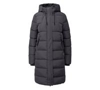 Doudoune longue à capuche rembourée femme QS Gris 2XL