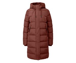 Doudoune longue à capuche rembourée femme QS Rouge 2XL
