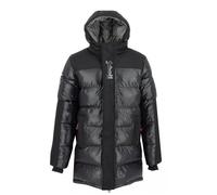 Doudoune Longue à Capuche Schott Altamont SMU Noir et gris XXL