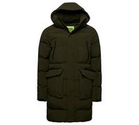 Doudoune longue à capuche Superdry Vert L