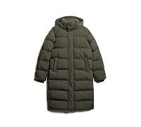 Doudoune longue Ã capuche Superdry Vert M