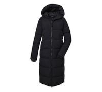 G.I.G.A. DX Femme Manteau matelassé avec capuche/manteau fonctionnel est hydrofuge GW 50 WMN QLTD CT, black, 34, 39840-000
