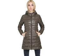 Doudoune Longue Femme Legere Légère Fine Femme Grande Taille Veste Blouson Doudoune Matelassé Puffer Puffa Jacket Femme Doudoune Duvet Ultralight Capuche Chaude Plume Oversize Femme Mi Saison Vert