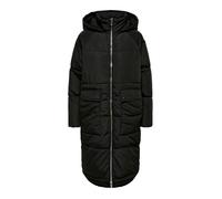 Doudoune longue femme - Only - Gabi - Noir - Capuche doublée - Matelassée S