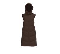 Doudoune longue femme Pieces Jamilla Marron XS