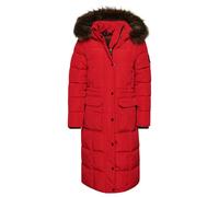 Doudoune longue femme Superdry Everest Rouge S