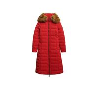 Doudoune longue femme Superdry New Arctic Rouge M