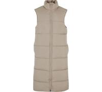 Urban Classics Longue Doudoune Sans Manches Femme Veste sable M 100% Polyester