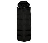 Doudoune longue sans manches Ã capuche femme Superdry Noir M
