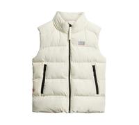 Doudoune Manche Courte Superdry Sport Puffer - Blanc Cassé S