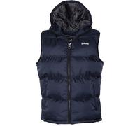 Doudoune matelassée - Schott NYC - Idao 2 V - Bleu marine - 100% NYLON - Sans manches XS