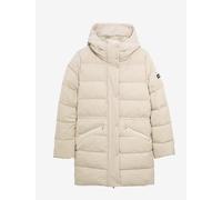 Doudoune mi-longue dÃ©perlante femme Aigle Beige S