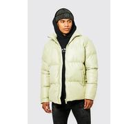 Doudoune mi-longue oversize homme - vert - XS, vert