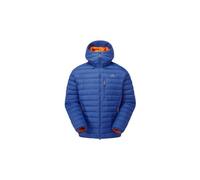 Doudoune mountain equipment earthrise hooded bleu homme
