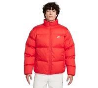 Nike - Doudoune Rouge/Blanche avec Col Montant - Homme - Sport - Rouge - Taille: XL