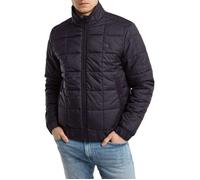 Doudoune noire unie avec une fermeture zippée et une coupe droite L