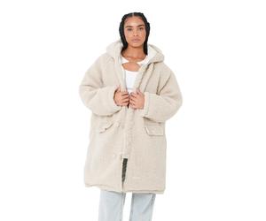 Doudoune oversize rÃ©versible femme Sixth June Beige S