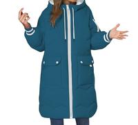 Doudoune Paragoose Femme Parka Chaude Femme Veste D Hiver Matelassée En Coton Épais à Blocs De Couleurs Pour Veste Longue Rembourrée En Coton Manteau Grande Taille Blouson Hiver