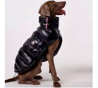 Doudoune pour Chien - Veste Matelassée Chaude et Confortable - Noir Taille M