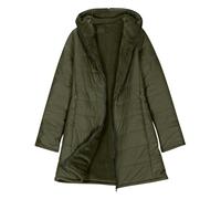 Doudoune pour femme Hiver Mid Longueur Duvet Manteaux bouffants pour femmes Vestes légères à capuche Grande taille Trench mince Manches longues Chaud Vêtement d'extérieur Veste de randonnée en cuir