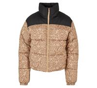 Doudoune rÃ©tro femme Urban Classics AOP Retro Beige XS