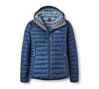 Rab - Doudoune chaude en duvet - Microlight Alpine Jacket W Tempest Blue pour Femme - Taille 14 UK 14 UK