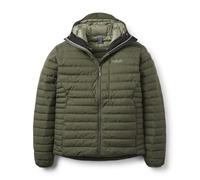 Doudoune RAB Microlight Windstopper Hoody (Army) Homme LRG