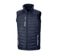 Doudoune rembourrée recyclée Result Black Compass XXL