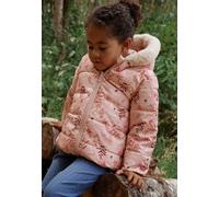 Doudoune Réversible Enfant Imperméable Avec Capuche Manouk Rose 4A