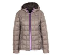 Doudoune reversible femme Peak Mountain Awa - marron/taupe - M