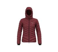 Veste à capuche Salewa Ortles Medium 3 Down grenat femme - 36
