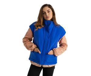 Doudoune sans manche femme Selfhood Bleu L
