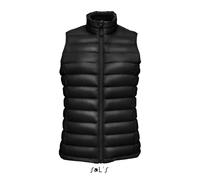 Doudoune sans manche femme Sol's Wilson Bw Noir S