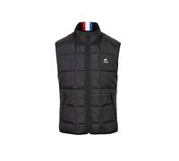 Doudoune sans manche Le coq sportif - Noir - Polyester - Adulte - Mixte - Fermeture éclair XS