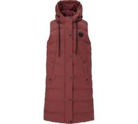 Doudoune sans manche long femme Weather Report Chief Rouge 38