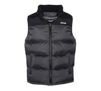 Doudoune sans manche Schott - UTAHV-ANTRACITE - Homme - Gris - Capuche - Fermeture à zip - Broderie S