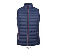 Doudoune sans manche - SOL'S - Victoire Bw - Bleu - 60% Sorona - PETA Vegan L