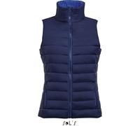 Doudoune sans manche - Sol's - Wave - Bleu marine - Polyester - Zippée