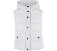 Doudoune sans manches à capuche recyclée femme Urban Classics Sherpa Blanc 5XL