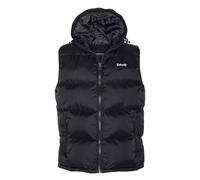 Doudoune sans manches à capuche Schott - black - L
